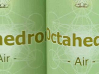 Octahedron Essence - close up of a 10ml & 25ml bottle
