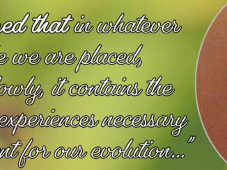 Picture of Dr Edward Bach with text from one of his quotes